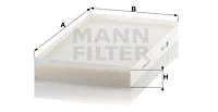Salono filtras MANN-FILTER CU 3540