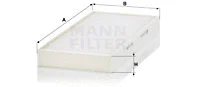Salono filtras MANN-FILTER CU 36 003