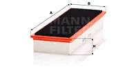Salono filtras MANN-FILTER CU 3861