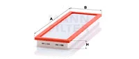 Salono filtras MANN-FILTER CU 3939
