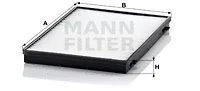 Salono filtras MANN-FILTER CU 3943