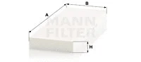 Salono filtras MANN-FILTER CU 3959