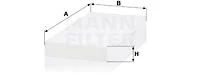 Salono filtras MANN-FILTER CU 40 110