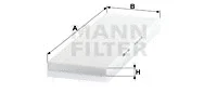 Salono filtras MANN-FILTER CU 4442