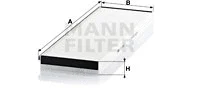 Salono filtras MANN-FILTER CU 4662