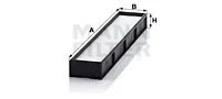 Salono filtras MANN-FILTER CU 5041
