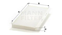 Salono filtras MANN-FILTER CU 5366
