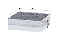 Salono filtras MANN-FILTER CUK 18 009