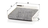 Salono filtras MANN-FILTER CUK 1829