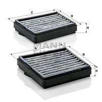 Salono filtras MANN-FILTER CUK 20 000-2