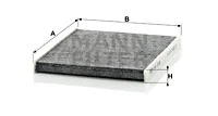 Salono filtras MANN-FILTER CUK 2026