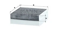 Salono filtras MANN-FILTER CUK 21 016