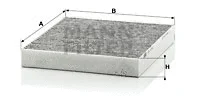 Salono filtras MANN-FILTER CUK 2141