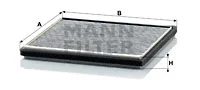 Salono filtras MANN-FILTER CUK 2225