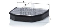 Salono filtras MANN-FILTER CUK 2241-2