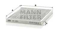 Salono filtras MANN-FILTER CUK 2243