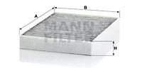 Salono filtras MANN-FILTER CUK 23 014-2