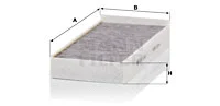 Salono filtras MANN-FILTER CUK 23 015-2