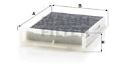 Salono filtras MANN-FILTER CUK 2317