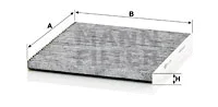 Salono filtras MANN-FILTER CUK 2336