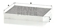 Salono filtras MANN-FILTER CUK 24 024