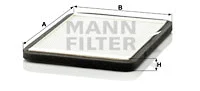 Salono filtras MANN-FILTER CUK 2424