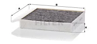 Salono filtras MANN-FILTER CUK 25 034-2