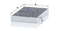 Salono filtras MANN-FILTER CUK 25 044
