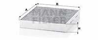 Salono filtras MANN-FILTER CUK 2559