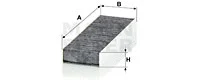 Salono filtras MANN-FILTER CUK 26 025-2