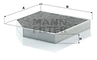 Salono filtras MANN-FILTER CUK 2641