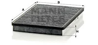 Salono filtras MANN-FILTER CUK 2672