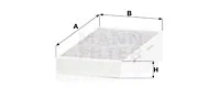 Salono filtras MANN-FILTER CUK 2723-2