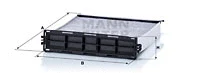 Salono filtras MANN-FILTER CUK 28 013