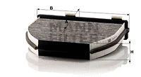 Salono filtras MANN-FILTER CUK 29 005