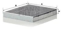 Salono filtras MANN-FILTER CUK 29 010