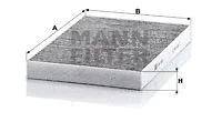 Salono filtras MANN-FILTER CUK 3037