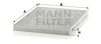 Salono filtras MANN-FILTER CUK 3042