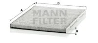 Salono filtras MANN-FILTER CUK 3059