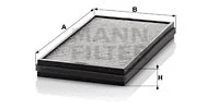 Salono filtras MANN-FILTER CUK 3124-2