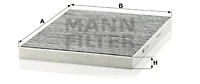 Salono filtras MANN-FILTER CUK 3142