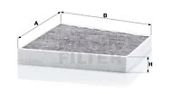Salono filtras MANN-FILTER CUK 3172