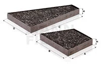 Salono filtras MANN-FILTER CUK 35 000-2