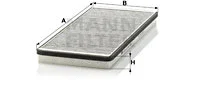 Salono filtras MANN-FILTER CUK 3858