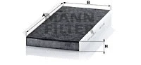 Salono filtras MANN-FILTER CUK 4054