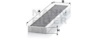 Salono filtras MANN-FILTER CUK 4624