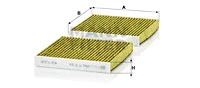 Salono filtras MANN-FILTER FP 19 004