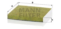 Salono filtras MANN-FILTER FP 2043