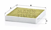 Salono filtras MANN-FILTER FP 26 010