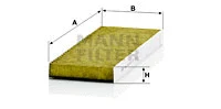Salono filtras MANN-FILTER FP 26 013-2